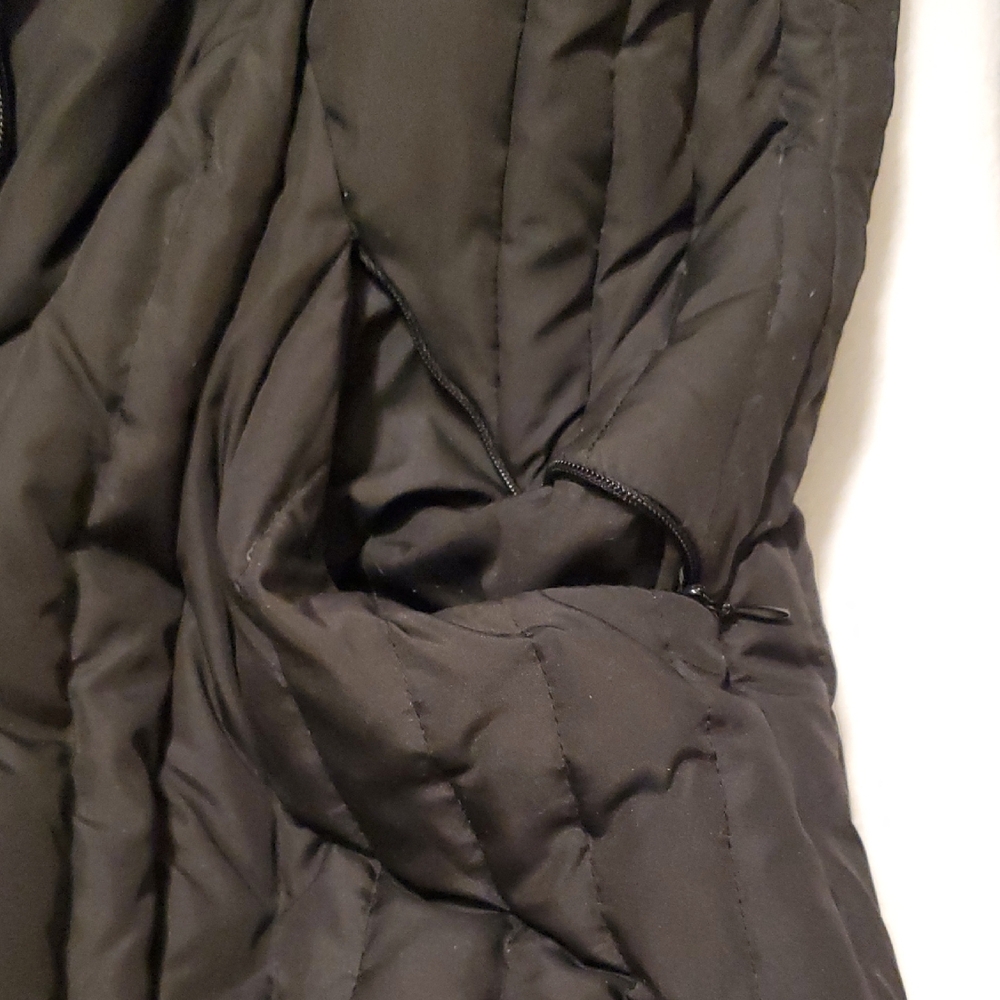 Marvin Richards Black Hooded Puffer Down Jacket - Picture 8 of 13